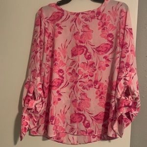 EUC lilly pulitzer langston top